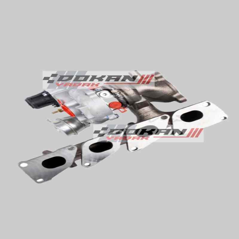 توربو شارژ کامل کی ام سی تی ۸ همراه با منیفولد (اصلی)